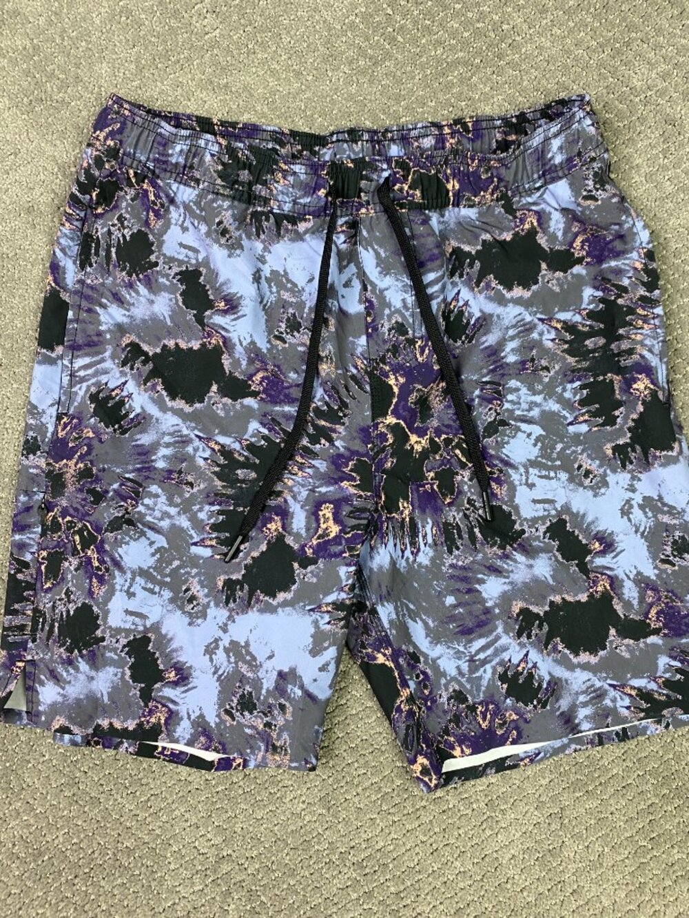 BYLT Premium Basics Coastal Boardshorts Mens Large Tie Dye Haze Swim Shorts